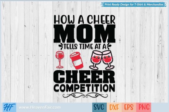 How a Cheer Mom Tells Time at a Cheer Co Graphics and Crafts Review