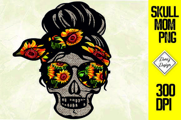 Mom Life Skull Sunflower Sublimation Graphics and Crafts Review