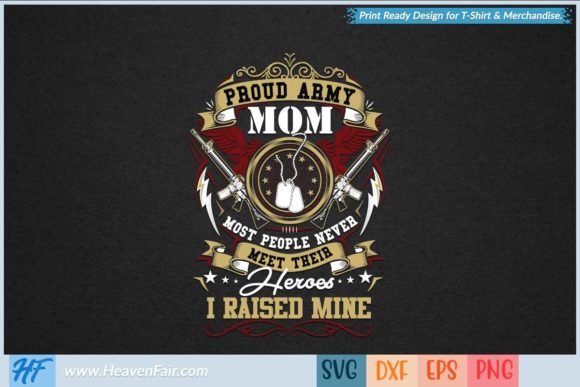 Proud Army Mom Design Review