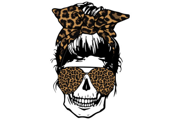 Skull Mom with Leopard Sublimation Graphics and Crafts Review