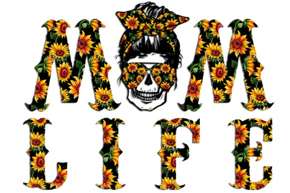 Skull Mom with Sunflower Sublimation Review