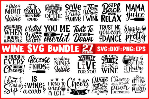 Wine-svg-bungle Graphics and Crafts Review